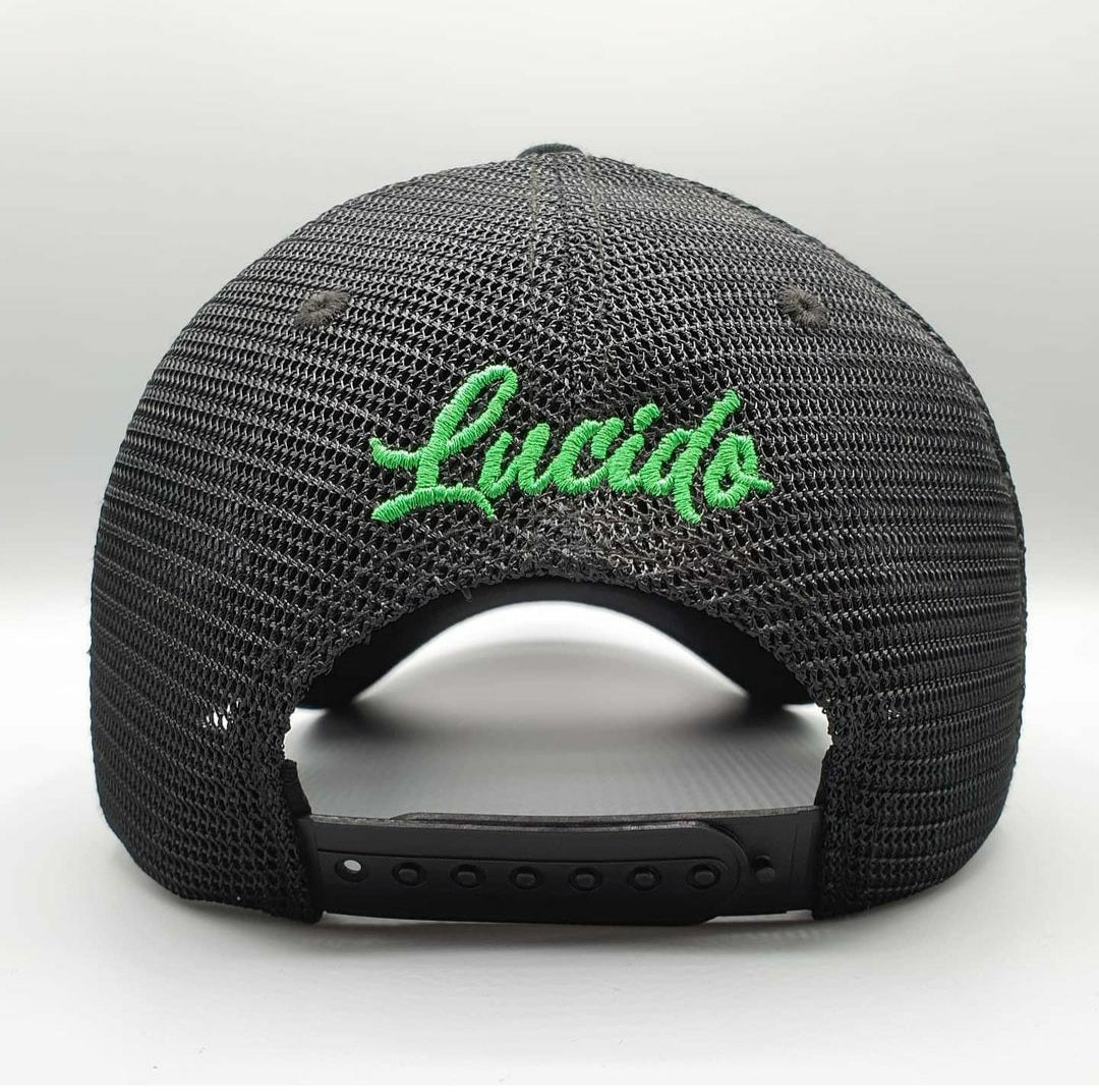 EMERALD GREEN TRUCKER CAP - Lucido Clothing