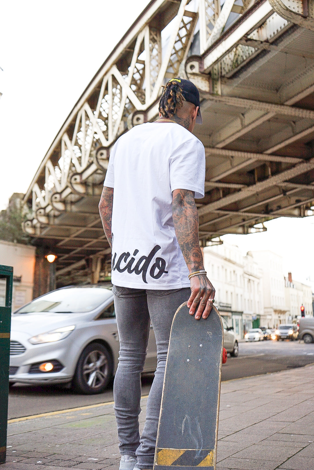 PEARL WHITE SIGNATURE ORGANIC TSHIRT - Lucido Clothing